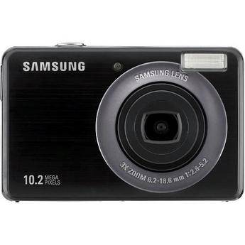 Samsung C�mera Digital SL202 com Kit de Acess�rios B�sico (Preta)