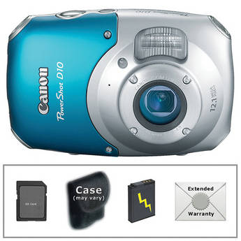 Canon C�mera Digital PowerShot D10 com Kit de Acess�rios Deluxe