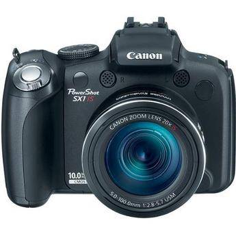 Canon PowerShot SX1 IS Digital Camera with Deluxe Accessory Kit