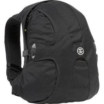 Crumpler The King Single Laptop Backpack (Black with Gun Metal Grey Accents)