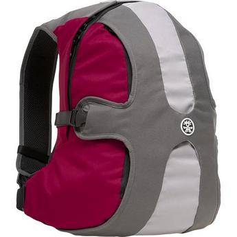 Crumpler The King Single Laptop Backpack (Dark Red with Gun Metal and Grey Accents)