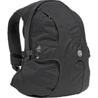Crumpler The Beer Back Laptop Backpack (Black with Gun Metal Grey Accents)