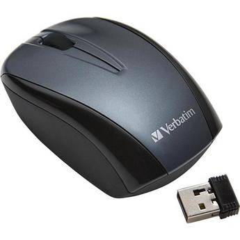 Verbatim Mouse �tico Sem Fio Nano para Notebook (Grafite)