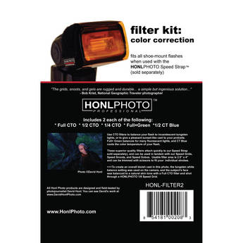 Honl Photo Color Correction Filter Kit f/ Honl Photo Speed System