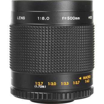 Bower 500mm f/8.0 Manual Focus Telephoto T-Mount Lens