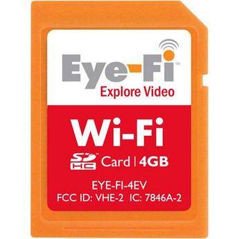 Eye-Fi 4GB Explore Wireless SD Memory Card