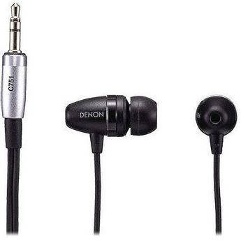 Denon AH-C751 In-Ear Stereo Headphones (Black)