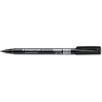 Lineco Staedtler Lumocolor Pen (Black, 12 Pens) 