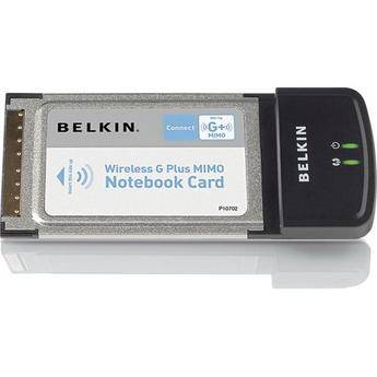 Belkin Cart�o Wireless G+ MIMO para Notebook