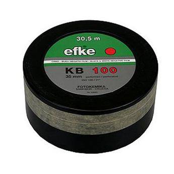 Efke KB100 Black and White 135mm Size Film - 100'