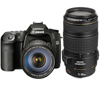 Canon 50D SLR Digital Camera Kit with Canon 28-135mm & 70-300mm Lens