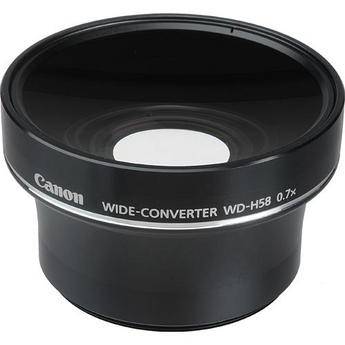 Canon WD-H58 - Lente conversora Grande Angular (0.7x)