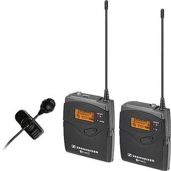 Sennheiser EW122-p G3 Camera Mount Wireless Microphone System with ME4 Lavalier Mic (B / 626 - 668 MHz)