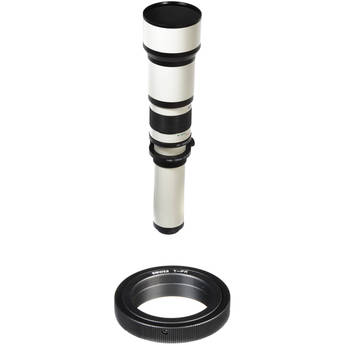 Bower 650-1300mm f/8-16 Manual Focus Lens for Pentax Screw Mount (M42)