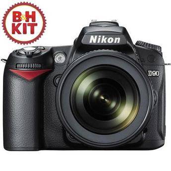 Nikon D90 SLR Digital Camera Kit with Nikon 55-200mm Lens