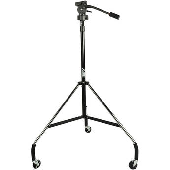 Smith-Victor 70000 Dollypod V Wheeled Tripod with 3-Way Pro V Head