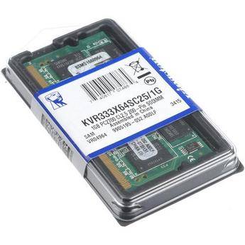 Kingston 1GB SO-DIMM Memory for Notebook