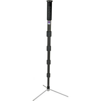 Benro MC-98M8 8X Carbon Fiber 5-Section Monopod, with Support Legs - Supports 55.1 lbs (25 kg)