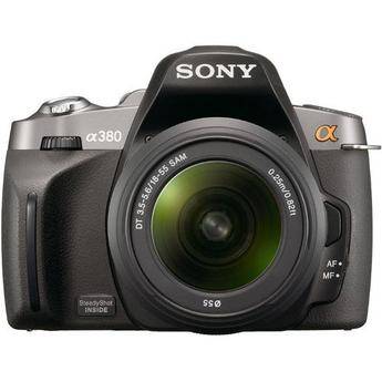 Sony Alpha A380 Digital SLR with 18-55mm Lens