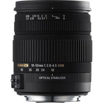Sigma 18-50mm f/2.8-4.5 DC OS  HSM Zoom For Canon D-SLRs