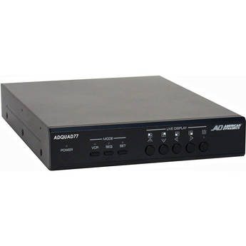 American Dynamics ADQUAD77 4-CHANNEL COLOR QUAD (NTSC)