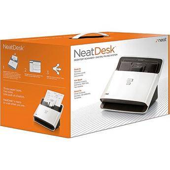 NeatReceipts NeatDesk Desktop Scanner and Digital Filing System (Windows)