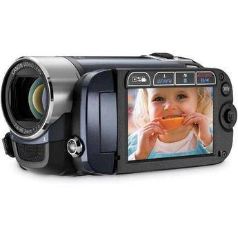 Canon Legria FS200 Flash Memory 'PAL' Camcorder (Evening Blue)