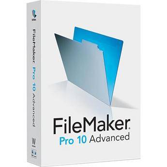 FileMaker FileMaker Pro 10 Advanced Software 