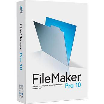 FileMaker FileMaker Pro 10  Software (Upgrade from FileMaker 8+)
