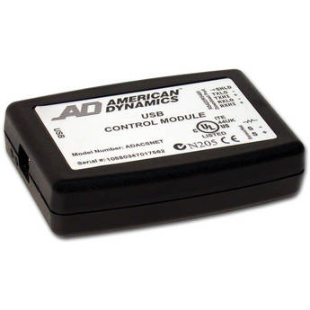 American Dynamics CCTV CNTRL MDL w/INSTALL KIT/USB CABLE
