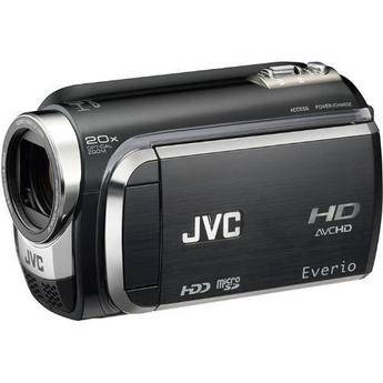 JVC GZ-HD300 Everio High Definition Hard Disk 'PAL' Camcorder (Onyx Black)