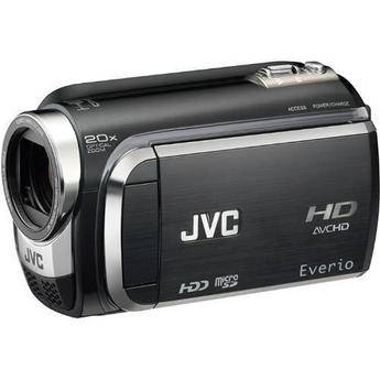 JVC GZ-HD320 Everio High Definition Hard Disk 'PAL' Camcorder (Onyx Black)