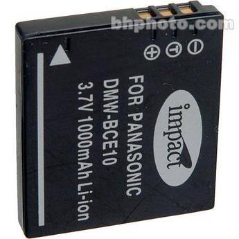 Impact DMW-BCE10 Rechargeable Lithium-ion Battery (3.7v, 1150mAh)