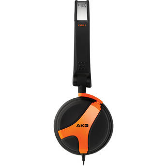 AKG K 518 LE On-Ear DJ-Style Stereo Headphones (Orange)