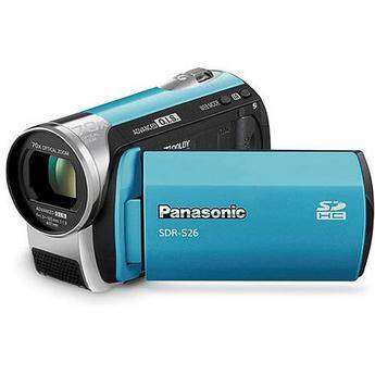 Panasonic SDR-S26 SD Card Standard Definition PAL Camcorder (Blue)