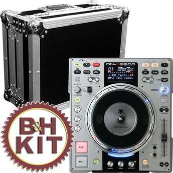 Denon DJ DN-S3500 Professional DJ CD/MP3 Player & Flight Case Kit
