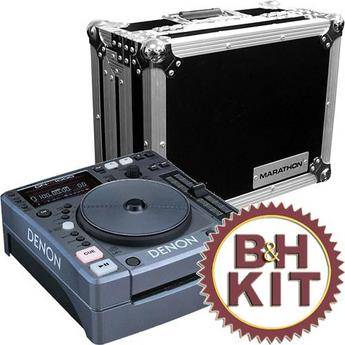 Denon DJ DN-S1000 - Compact Portable DJ CD/MP3 Player & Flight Case Kit