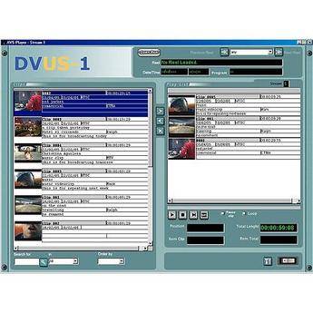 Datavideo DVUS-1SD-2ES-C - Software Play-Out com Placa de Sa�da e Servidor de Montagem em Rack 