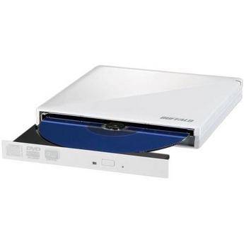 Buffalo Gravador de DVD Port�til MediaStation de 8x Ultrafino (Branco)