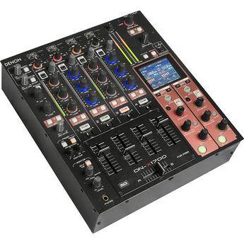 Denon DJ DN-X1700 4-Channel Digital DJ Mixer with Effects and MIDI Control 