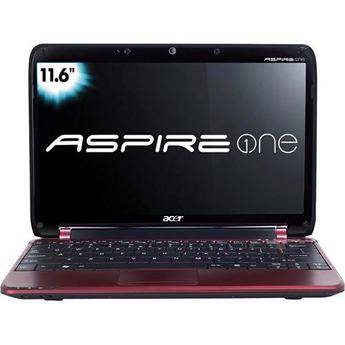 Acer Aspire One AO751h-1259 Netbook Computer (Red)