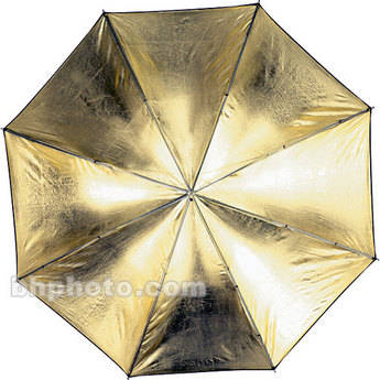 Westcott Umbrella - Metalized Gold, Black-45"