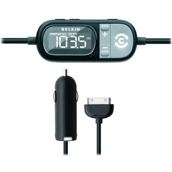 Belkin TuneCast Auto FM Transmitter with ClearScan for iPhone and iPod
