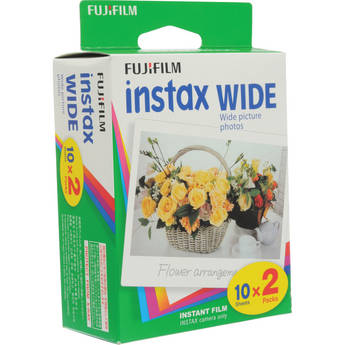 Lomography Instax Wide Picture Format Instant Film (ISO 800) (Twin Pack)