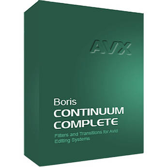 Boris FX Boris Continuum Complete 6 AVX for Avid DS
