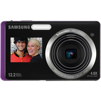 Samsung DualView TL225 Digital Camera (Purple)