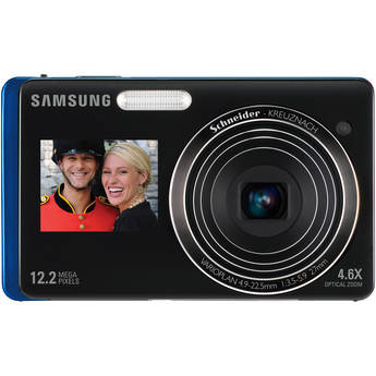 Samsung DualView TL220 Digital Camera (Blue)