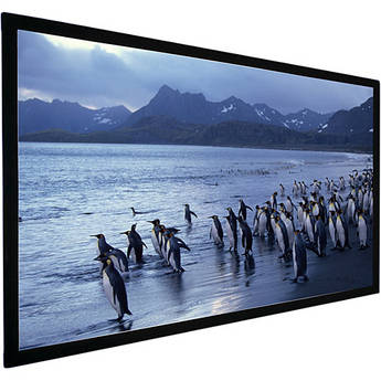 AccuScreens 92" HDTV SOUNDSCREEN HIGH CONTRST GRAY