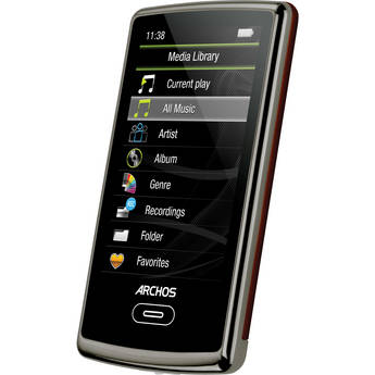 Archos ARCHOS 3 Vision MP3 Player (8GB, Red)