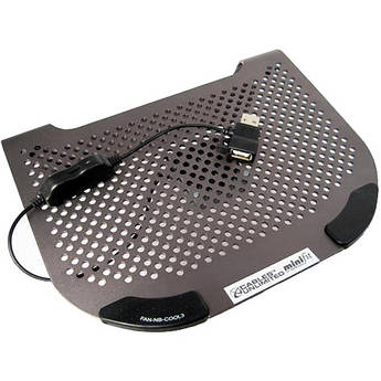 Cables Unlimited GREY METAL NETBOOK COOLER w/FAN